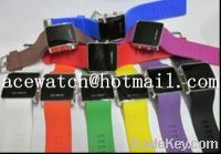 Sell silicone watch (LED digital watch) silica gel wristwatches
