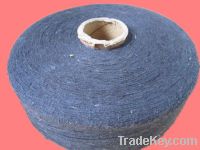 Sell 6s 8s blue , white , yellow , red color recycle cotton yarn for w