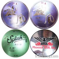 Sell Fishing Tackle Badge, aluminum label, aluminum adhesive logo