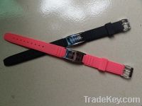 Sell stainless steel and silicone bracelete