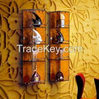 glass storage display cabinet for home furniture