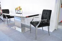 Sell Modern Polished Stainless Steel Dining Table BM17