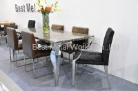 Sell Polished Stainless Steel Dining Table from Shanghai Manufacturer