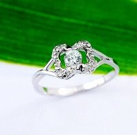 Sell 925 silver ring with cubic