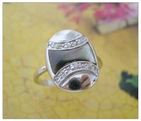 Sell 925 sterling silver mop ring jewelry