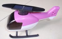 Solar plane toy