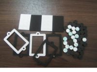 rubber foam die cutting with various shapes