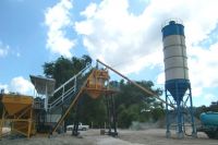 HZS35 concrete batching plant