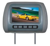 7inch headrest monitor with pillow/car monitor/Two video inputs