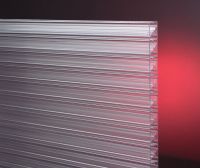 Sell 10mm clear polycarbonate x-profile hollow sheet