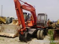 Sell Used Wheel Excavator Hitachi EX100WD, EX160WD MOB+8613761345371