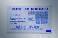 Sell 125KHz Tk4100 Contactless Cards