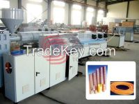 SJYLBG-PE Prestressed Plastic Corrugated Pipe Extrusion Line