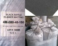 Sell Black Ripple Rubber Matting