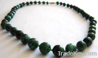 Malachite Beaded Necklace