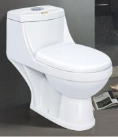 Sell one piece toilet seat with dual flush fitting