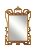 Wall Mirror with Frame-golden mirror frame