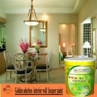 supply Golden odorless  interior wall  lacquer paint