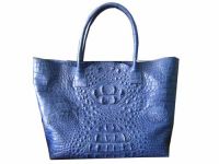 Genuine Crocodile Handbag in Blue