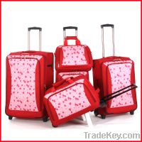 Sell fashion flower trolley luggage sets