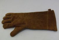 Sell Brown BBQ leather glove