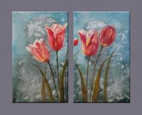 Sell Decorative flower oil paintings