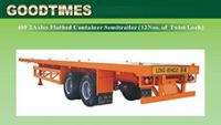 40Feet 2axles flatbed  container semi-trailer