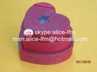 Heart-Shaped Cosmetics Box