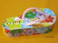 Slipper-Shaped Cosmetics Box