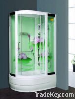 Sell Chinese design corner steam shower cabins ZY-1010L