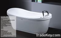 Sell free standing massage bath tub with hand shower ZY-Y9066