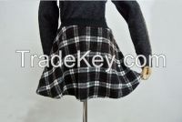 Women's Check Skirt Waist Band Type nice skirt Free Size