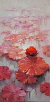 Sell impressive flower oil paintings