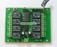 Sell PCBA QK-08D Wireless RF Control Board 8 Channels