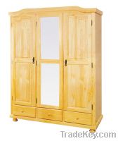 Sell pine wood wardrobe