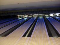 synthetic bowling lane