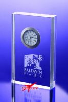 Classical Crystal clock, Crystal Desk Clock, Promotional Gift Items