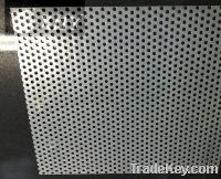 Sell round hole perforated metal mesh