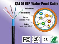 Cat5e UTP Water-Proof Cable Outdoor Water-proof Lan Cable with Solid B