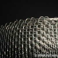 Sell black steel crimped wire mesh