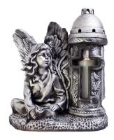 Candle, Angel gypsum figure