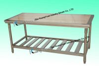 Sell workbenches with wooden countertop