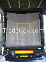 Sell Barless PP/PE woven dry bulk container liner bag