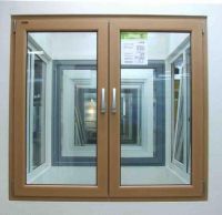 Sell aluminium wooden window