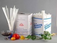 Sell paper wrapped drinkingstraws