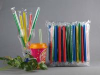 Sell  opp wrapped straws