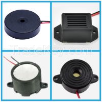 Mini Wire Magnetic Buzzer Speaker 28mm 85dB Built-in Drive Circuit  for Security Products