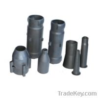 Sell Silicon carbide (SiC) nozzles, crucibles, rollers, beams, burners