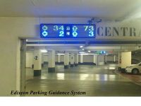 LED display for paking guidance system