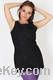 Sell Sleek merino wool black tunic